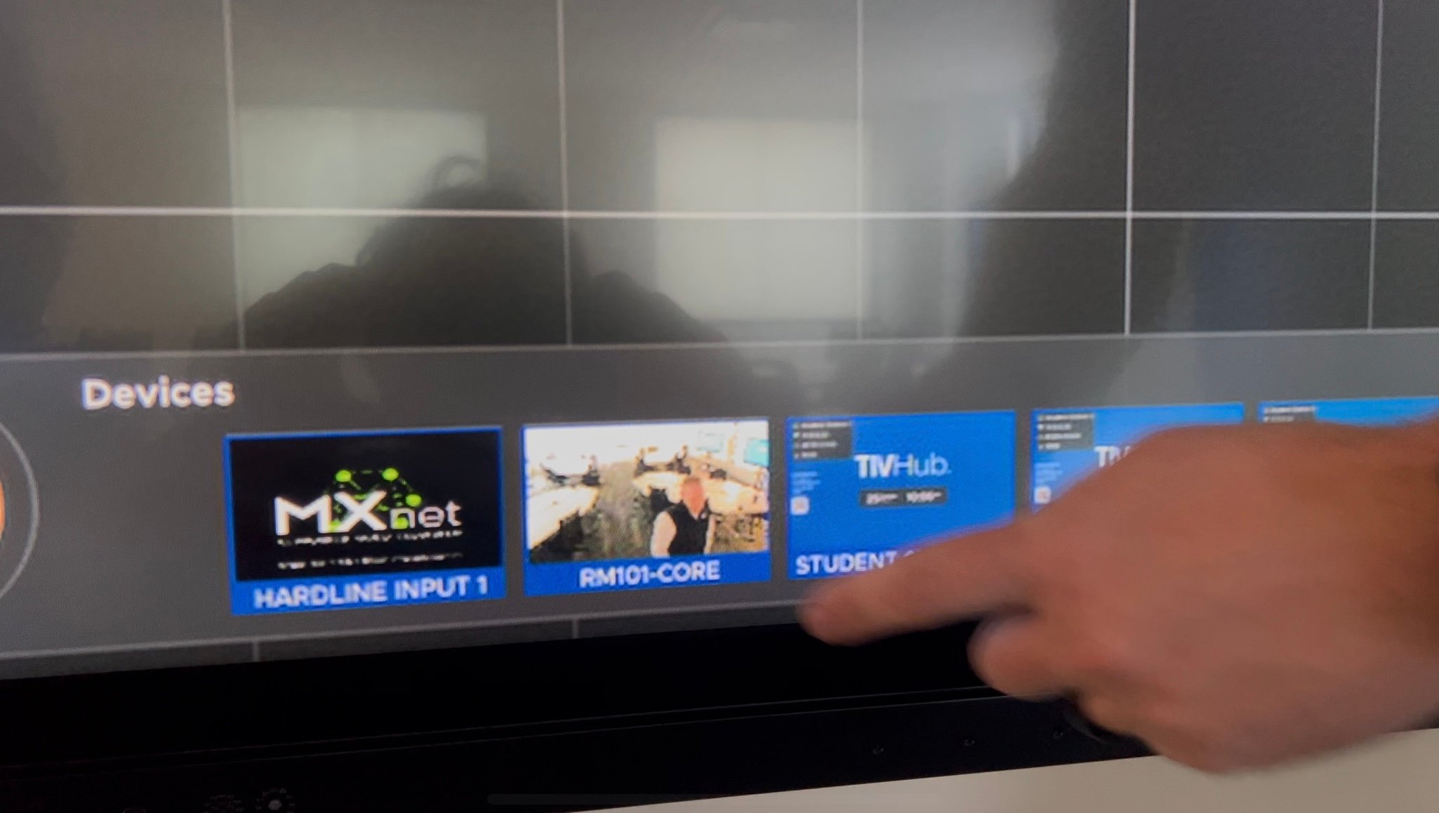 AVPro Edge's MXNet system seamlessly integrates with T1V's ThinkHub, enabling campus-wide video distribution from the AI Innovation Hub to interactive displays in classrooms, fostering dynamic and connected learning environments.